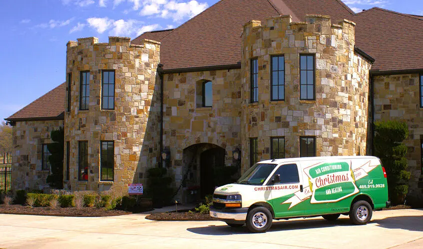 Christmas Air Conditioning and Plumbing serves Flower Mound, Argyle, and the greater DFW metroplex.